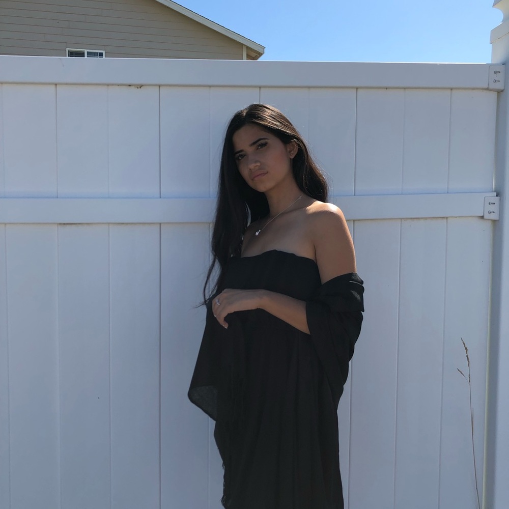 Black scarf
